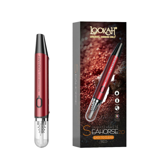 Lookah Vaporizer Seahorse 2.0 Red