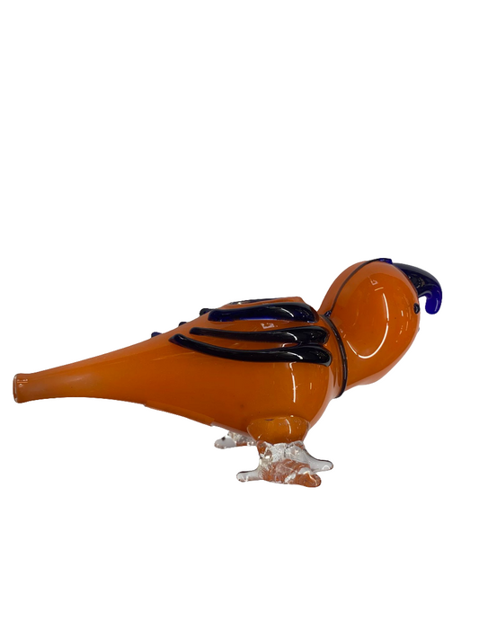 Handpipe 5.5" Glass Parrot Pet