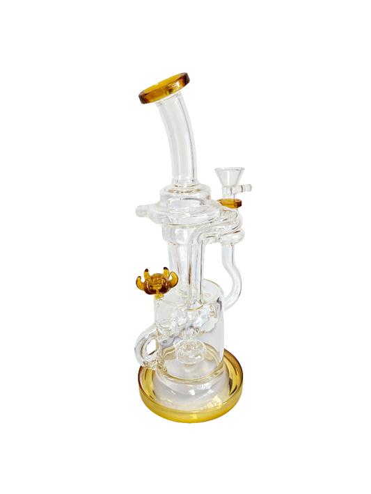Waterpipe 10.5" Shower Perc Recycler Mix