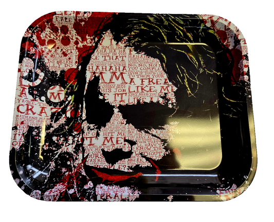 Tray L Design Laughing Man
