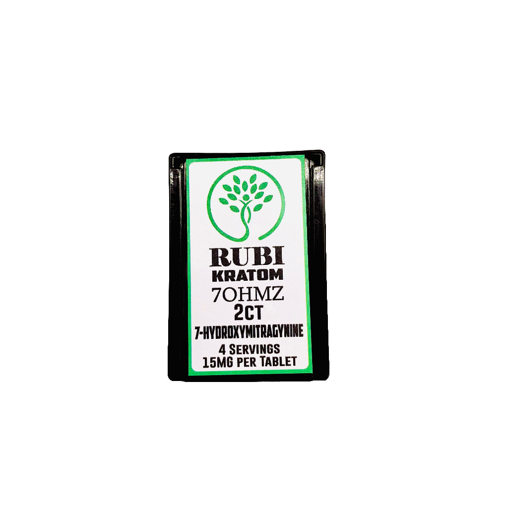 Rubi Kratom 7-Hydroxy Chewable Tablets 30mg 3CT