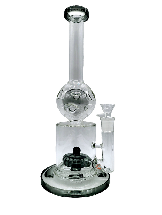 Waterpipe 12.5" Swiss Dome Circ Perc