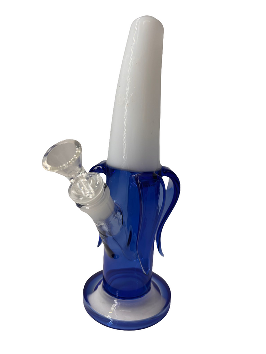 Waterpipe 9.5" Inline Banana Diffused Downstem