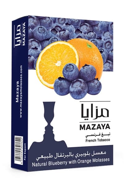 Mazaya Shisha 50G Blueberry Orange