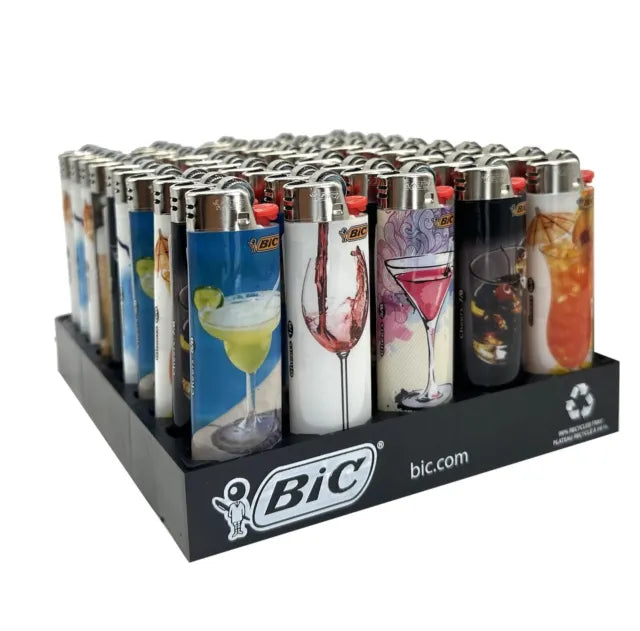 Bic Lighters Cocktail Art