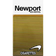 Newport Cigarettes 100s Non Menthol Gold