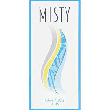 Misty Cigarettes King Slim Blue