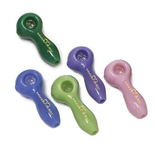 Glass Guru Handpipe 4" Screen Filter Mix Color