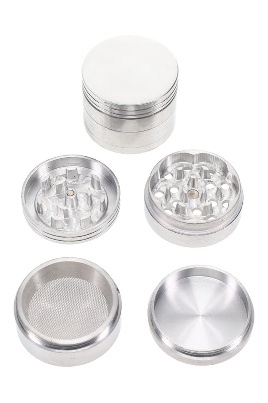 Grinder Multi-Sized Four Piece Silver