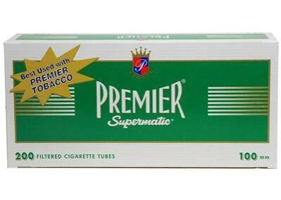 Premier Tubes 200 Count Menthol
