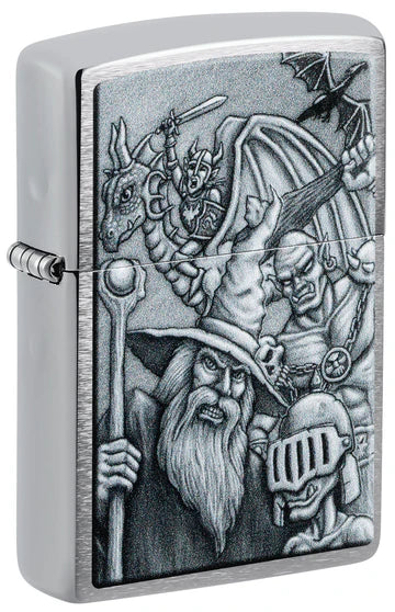 Zippo Lighter Mystical Beings Design