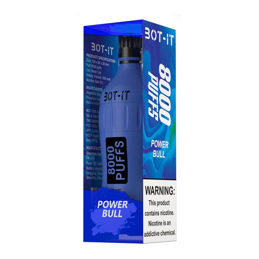 Bot IT Vape 8000 Puffs Power Bull