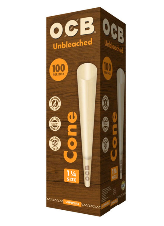 OCB Cones 1 1/4 100CT Box