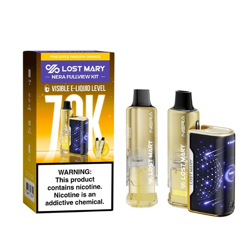Lost Mary Nera Fullview 70k Disposable Vape Kit