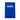 Mylar Bag 1OZ Opaque Blue Double Zipper