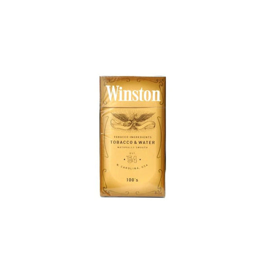 Winston Cigarettes 100 Gold