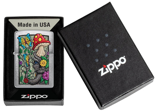 Zippo Lighter Freaky Nature Design