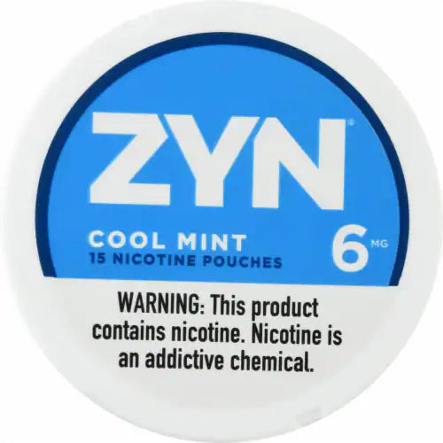 ZYN Nicotine Pouches 6MG Cool Mint