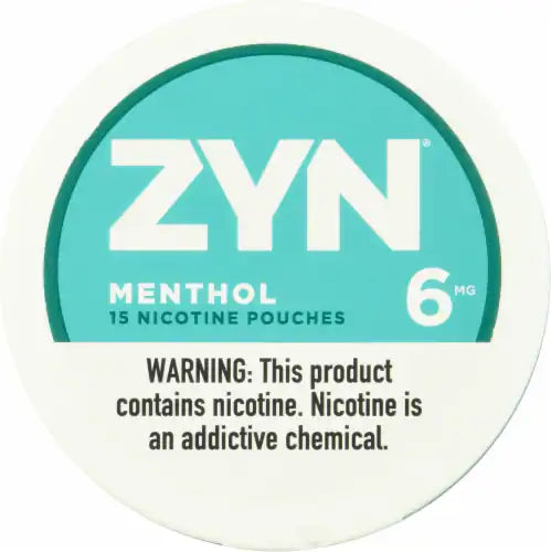 ZYN Nicotine Pouches 6MG Menthol