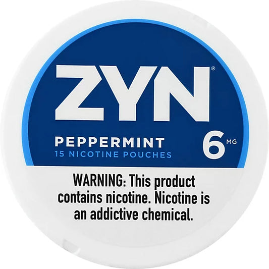 ZYN Nicotine Pouches 6MG Peppermint