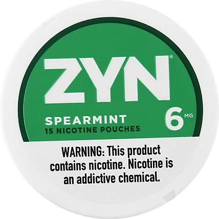 ZYN Nicotine Pouches 6MG Spearmint